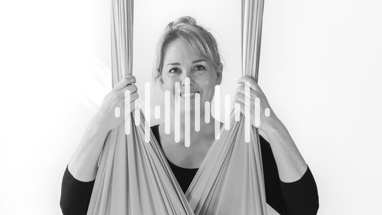 On Aerial Yoga as Therapy with Jo Stewart On Aerial Yoga as Therapy with Jo Stewart